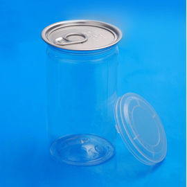 EOE / POE Sealing PET Plastic Jars Environmentally Friendly 440Ml 35G