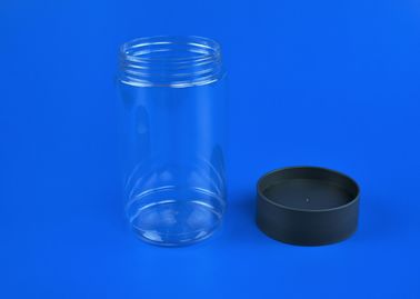Latest hot selling food grade PP screw lid(plastic lid) eco friendly food packaging cylinder pet monk fruit sugar jar